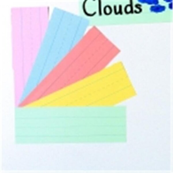School Smart 3 x 24 in. Sentence Strip; Pack 100